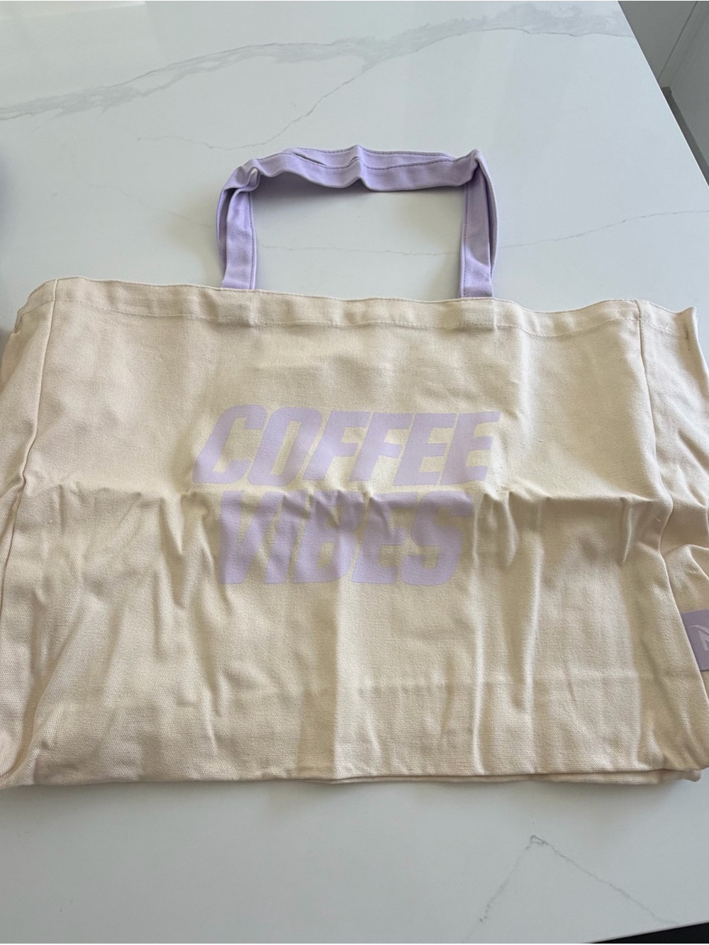 Nespresso Barista Silicone Ice Tray in Bright Yellow and tote bag lavender - Picture 6 of 14